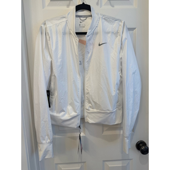 NIKE NWT Running Jacket Size M White - Picture 6 of 6